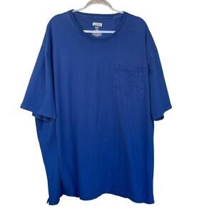 Duluth‎ Trading Co. Mens Shirt XXL Relaxed Fit Longtail TShirt Blue Cotton Work